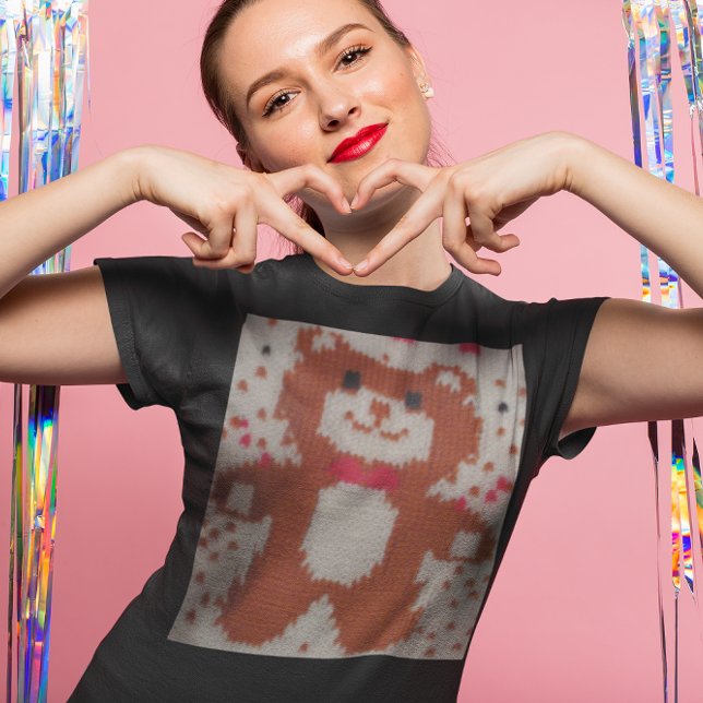 Camiseta Cada estilete de tu amor (Every Stitch of Your Love Womens Dark T-Shirt)