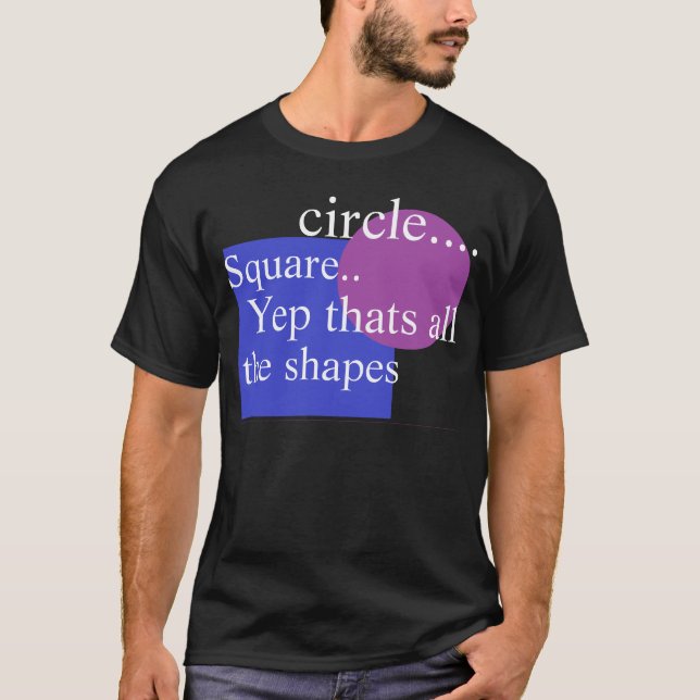 Camiseta cada forma (Anverso)