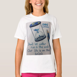 Camiseta "Cada gota cuenta" 💧