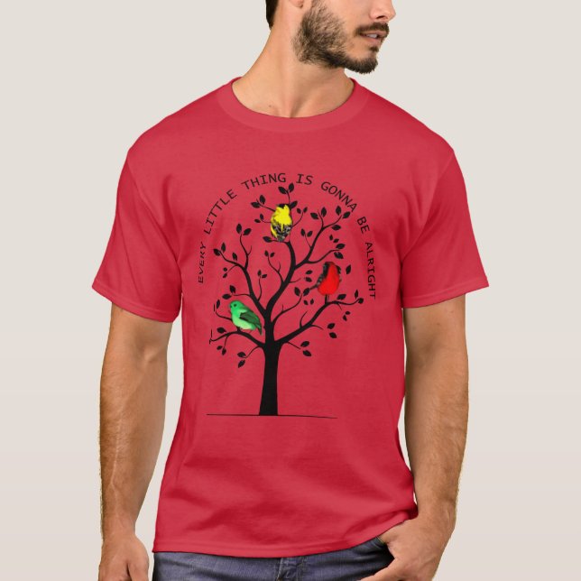 Camiseta Cada Littlehing va a ser cosecha de aves (Anverso)