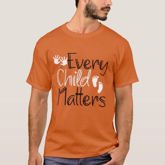 Camiseta Cada niño importa, Día del Naranja Naranja (Anverso)