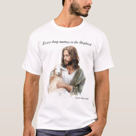 Camiseta Cada oveja importa para el pastor