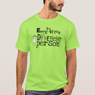 Camiseta Cada persona es una persona diferente