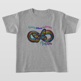Camiseta Cada pieza brilla - Autismo mariposa tee