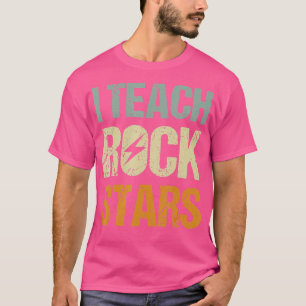 Camiseta Cada profesor de música divertida Rockstars vuelve
