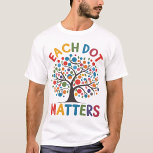 Camiseta Cada Punto Importa La Diversidad De La Inclusión L