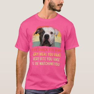 Camiseta Cada refrigerio que haces a la madre del perro mal