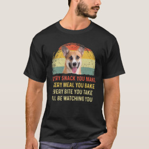 Camiseta Cada refrigerio que haces a la mamá de los perros 
