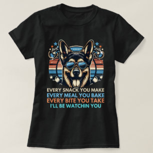 Camiseta Cada refrigerio que haces a los amantes del perro 