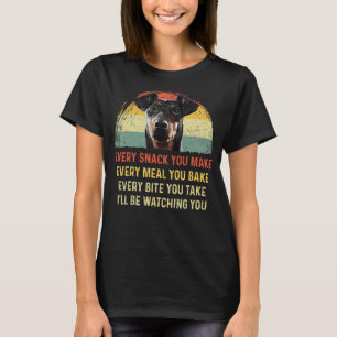 Camiseta Cada refrigerio que haces a Manchester Terrier Dog