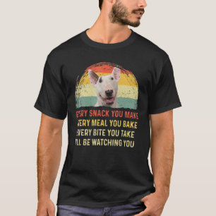 Camiseta Cada refrigerio que haces a papá de mamá, perro de