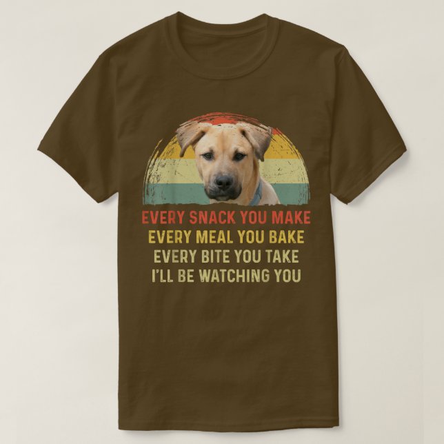 Camiseta Cada refrigerio que haces cacareo a lechón (Diseño del anverso)
