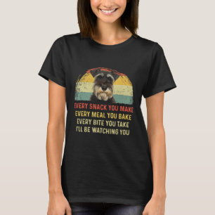 Camiseta Cada refrigerio que haces en miniatura al perro Sc