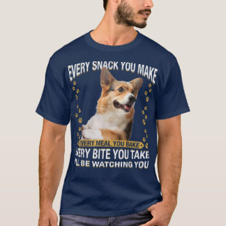 Camiseta Cada refrigerio que haces graciosa madre de perro 