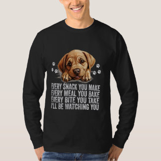 Camiseta Cada refrigerio que haces gracioso perro Bulldog d