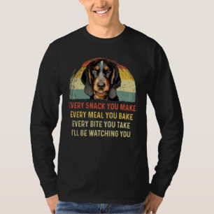 Camiseta Cada refrigerio que haces morena de perro morrón a