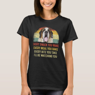 Camiseta Cada refrigerio que haces papá de mamá de perro de