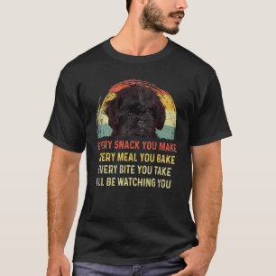 Camiseta Cada refrigerio que haces papá de perro de Affenpi