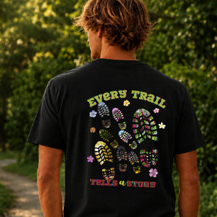 Camiseta "Cada sendero cuenta una historia" Senderismo