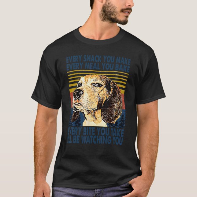 Camiseta Cada snack que haces Cada comida que horneas Retri (Anverso)