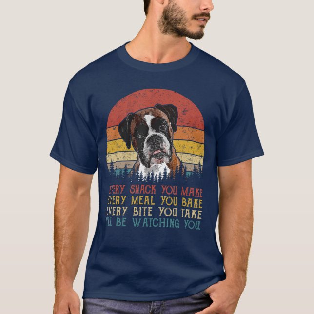Camiseta Cada Snack Que Hagas Perro Boer Perro Papá Perro M (Anverso)
