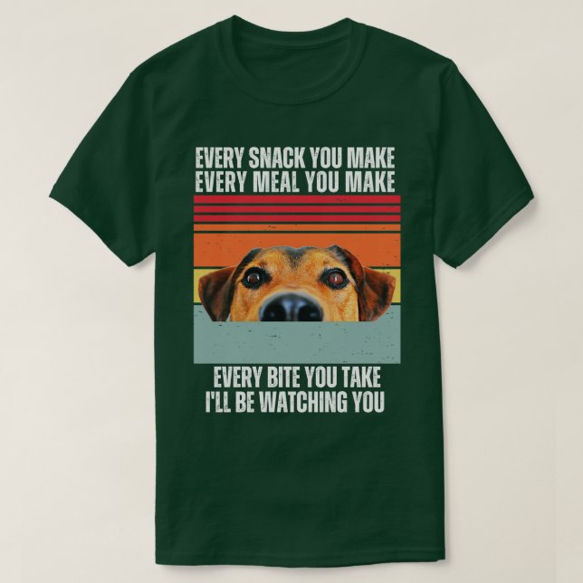 Camiseta Cada Snack Que Se Hace Cada Comida Que Se Hace Cad (Diseño del anverso)