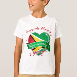 Camiseta Cada uno ama a un chica guyanés