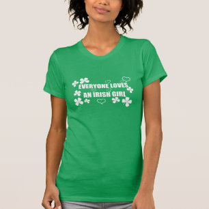 Camiseta Cada uno ama a un chica irlandés