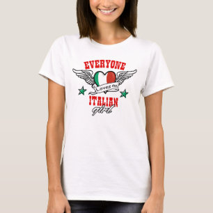 Camiseta Cada uno ama a un chica italiano