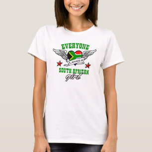 Camiseta Cada uno ama a un chica surafricano