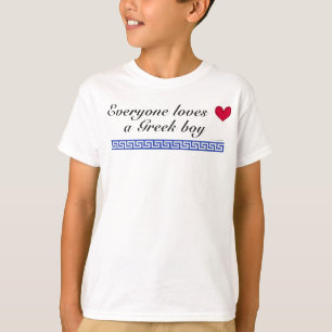 Camiseta Cada uno ama a un muchacho griego
