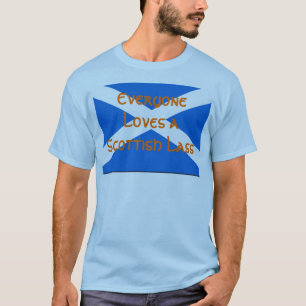 Camiseta Cada uno ama a una muchacha escocesa