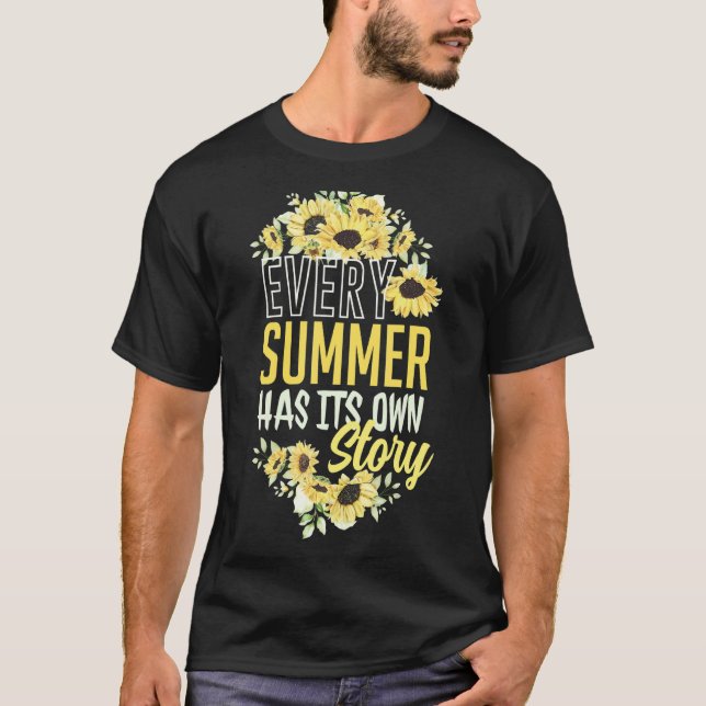 Camiseta Cada Verano Tiene Su Propia Historia Gráfico De Gi (Anverso)