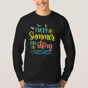 Camiseta Cada Verano Tiene Una Playa De Historia