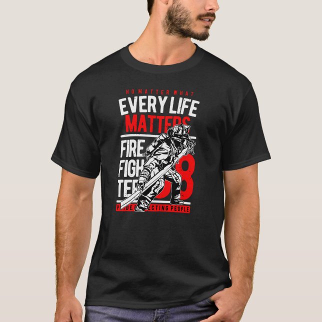 Camiseta Cada vida importa (Anverso)