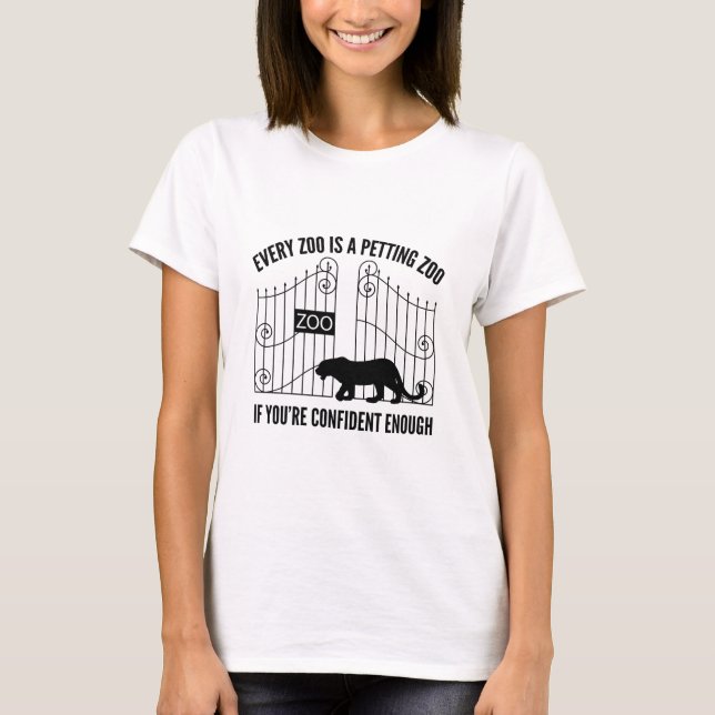 Camiseta Cada Zoológico Es Un Zoológico De Petting (Anverso)