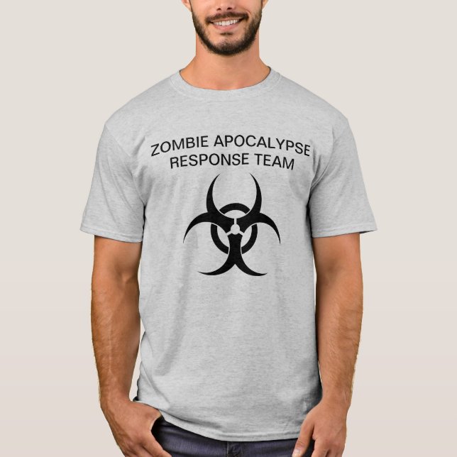 Camiseta Cadáver ambulante Apocalypse Response equipo (Anverso)