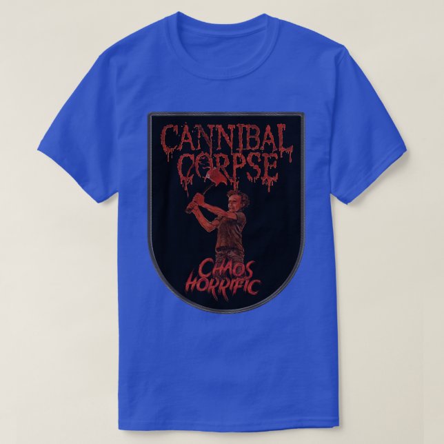 Camiseta Cadáver de caníbal (Diseño del anverso)