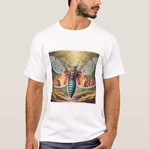Camiseta Caddisfly dorsal view 300824IREF221 - Watercolor