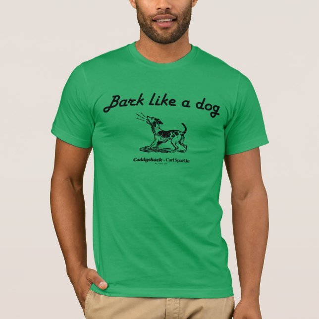 Camiseta Caddyshack | Barca Como Perro! (Anverso)