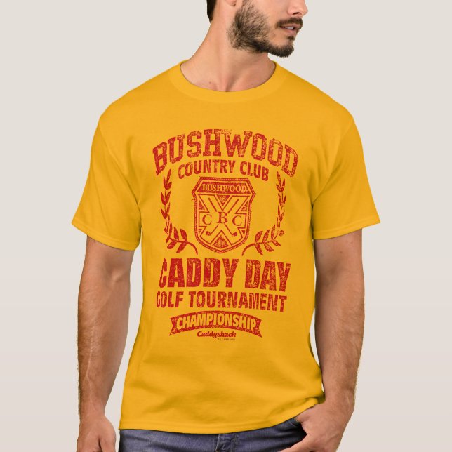 Camiseta Caddyshack | Bushwood Country Club Caddy Day Golf (Anverso)