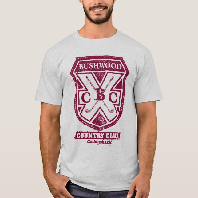 Camiseta Caddyshack | Escudo del club de campo Bushwood (Anverso)