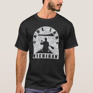 Camiseta Cade Lake Canoeing Michigan