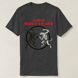 Camiseta Cadejo Mythic Dog Battle - Dark Fantasy Art