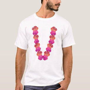 Camiseta Cadena de flores en Hawái Vacaciones en verano Lei