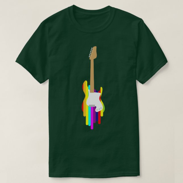 Camiseta Cadena de instrumental de música guitarista de Gui (Diseño del anverso)