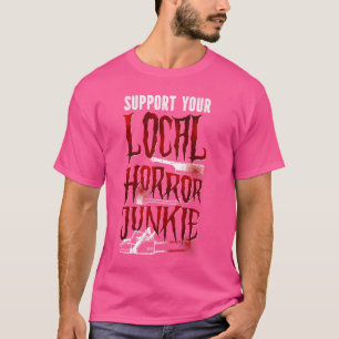 Camiseta Cadena De Sierra De Película De Terror Espantosa A