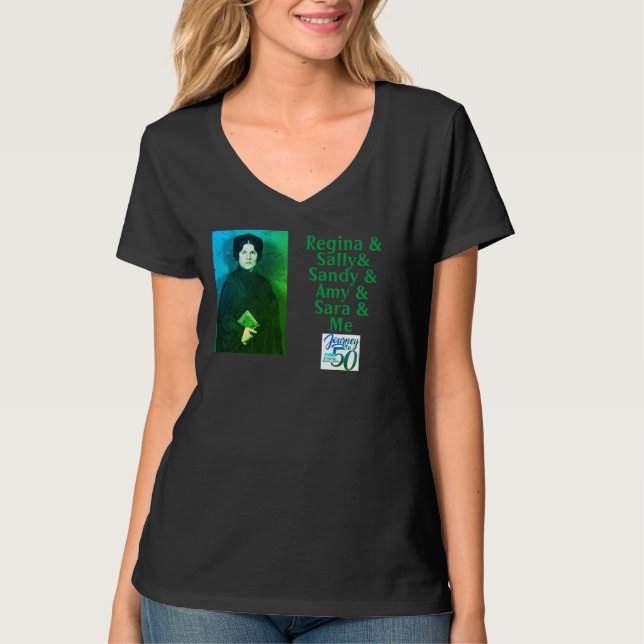 Camiseta Cadena de tradición de mujeres rabinos T-Shirt (Anverso)