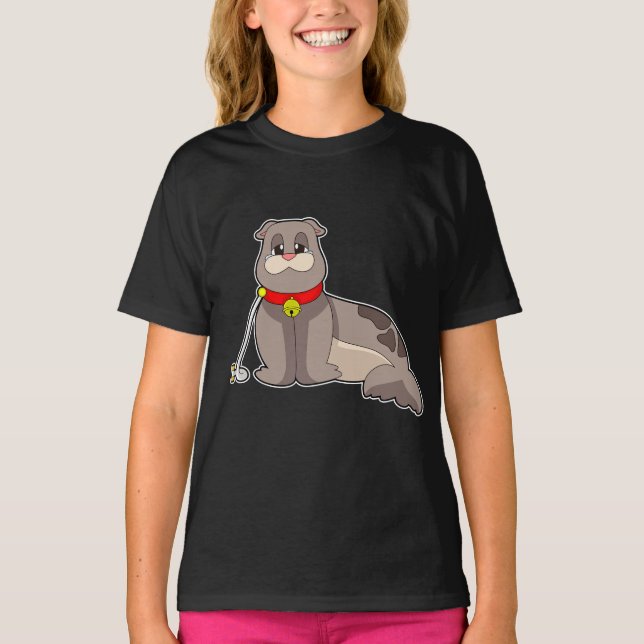 Camiseta Cadena del collar de sellado (Anverso)