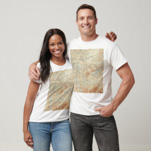 Camiseta Cadena del lago Saranac (lagos inferiores, mediano